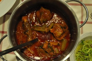 oxtail vaccinara (another version of braised oxtail)