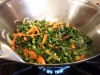 Add the Kale & Carrots