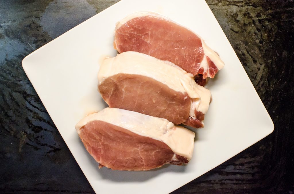 thick boneless pork chops in air fryer