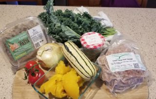 Smith Meadows Farm Ingredients for Pasta with Autumn Vegetables